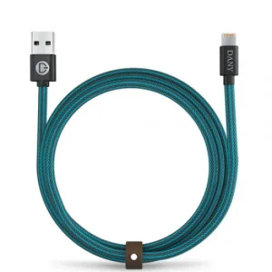 Dany Aic-400 power line 2 in 1 lightning+ macro two sides connector Fast charging Fast data sync durable cable - image 2