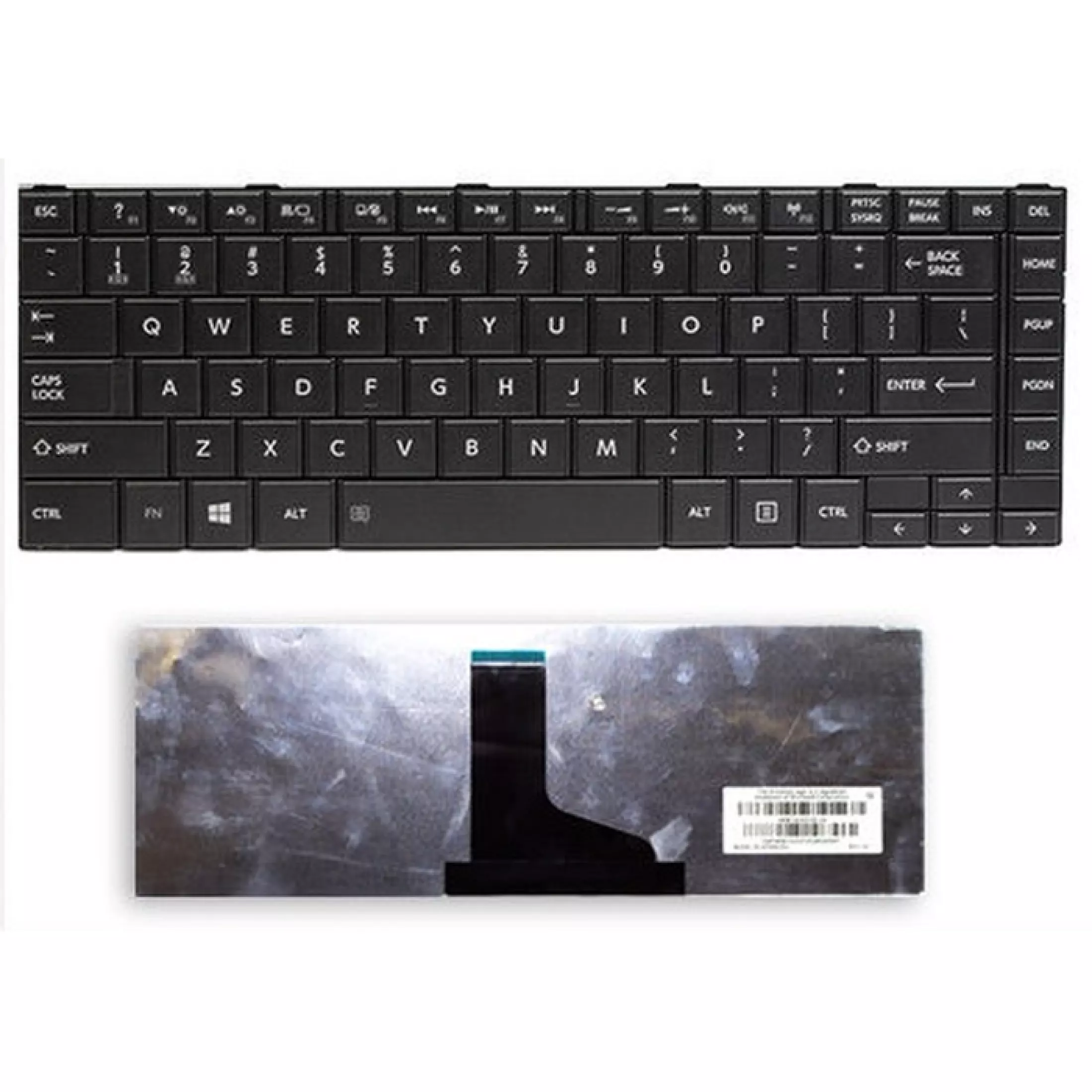 laptop Keyboard for Toshiba Satellite L800 L805 L830 C800 C830 C805 C840D M800 M805 black US laptop keyboard - Image 3