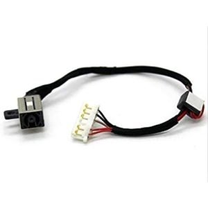 New DC Power Jack WITH Cable Socket For Dell Inspiron 15-5000 5555 5558 DC30100UD00 - image 3