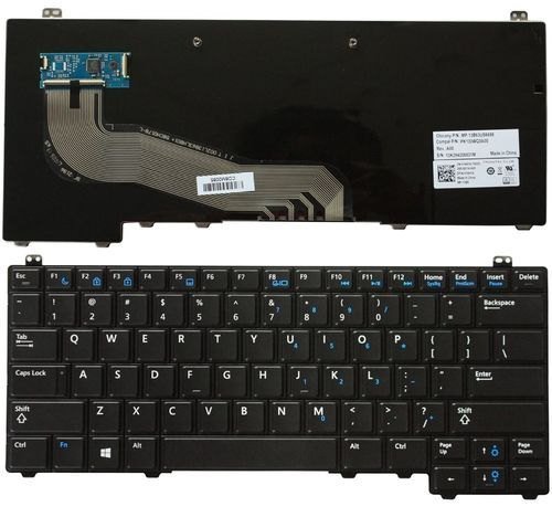 Laptop Keyboard for Dell Latitude E5440 E5450 Black US Layout, 3KK86 03KK86 PK130WQ4B00 PK130WQ3B00 MP-13B73USJ698 SG-60720 SN7223BL - Image 2