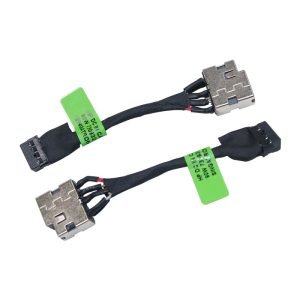 HP Pavilion 10-E 14-N 14-V 15-F 15-N 15-P 15-K DC IN Power Jack WITH Cable - image 2