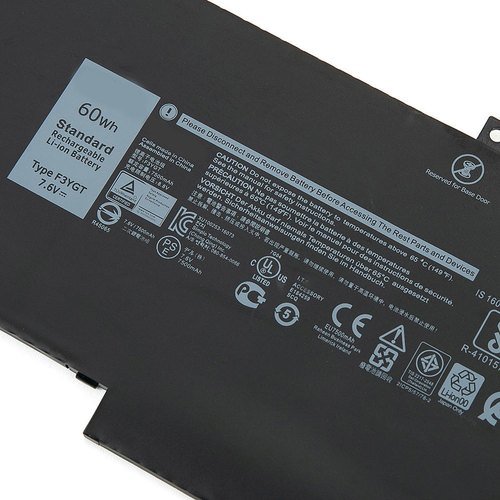 Laptop Battery for Dell Latitude 7280 7290 7380 7390 7480 7490 F3YGT 2X39G DM3WC KG7VF V4940 MYJ96 - Image 5