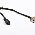 DC Jack Connector Socket Port with Cable for HP 15R 15G 15-E 15J  P/N 717371-TD6 Series Laptop dc Jeck