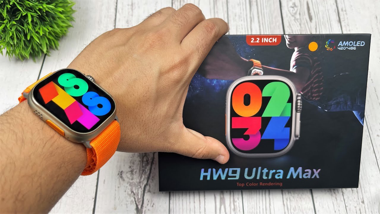Hw9 Ultra Max Amoled Super Britght Display 49mm - Image 3