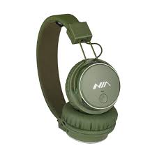 NIA Q1 Bluetooth Wireless Headphones Superior Bass Extra Comfortable With Mic FM Radio SD Card Slot for TV, Gaming - Image 2