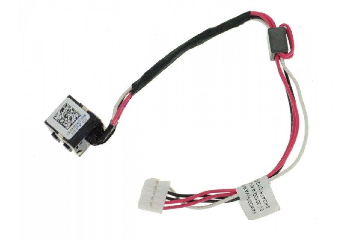 DC Power Jack with Cable for Dell Inspiron 15-3521 15-3537 15R-5521 15R-5537 M531R YF81X 0YF81X DC30100M900 - Image 2