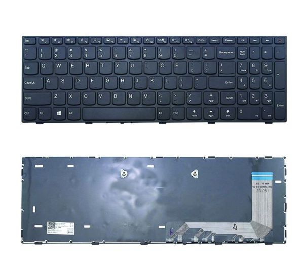 Keyboard For Lenovo IdeaPad 110-15ISK 110-17ACL 110-17IKB 110-17ISK, US Layout Black Color - Image 4