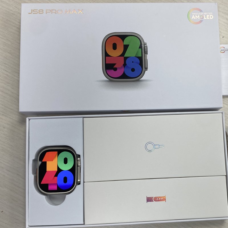 JS8 PRO MAX AMOLED Smart Watch Series 8 Ultra 2.1 Inch 480 * 520 SF32LB551 Chip NFC Voice Assistant Compass 49mm Smartwatch - Image 3