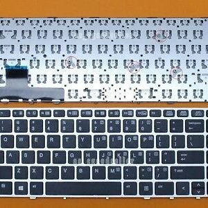 laptop keyboard FOR HP EliteBook Folio 9470M 9470 9480 9480M Gray frame No backlight No point 702843-001 - image 2
