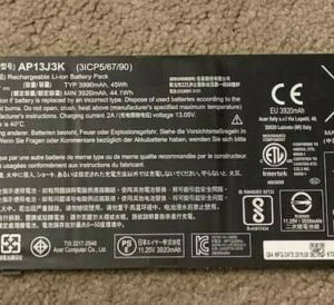 Original AP13J3K Laptop Battery for Acer Chromebook C720 C720P C740 AP13J4K  ZU12029-13020 - image 4