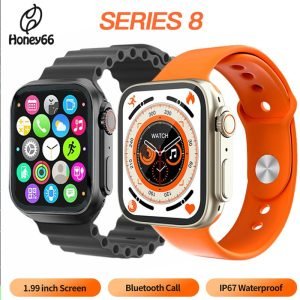 KD99 Series 8 Ultra Smart Watch 1.99″ Bluetooth Call Smartwatch Heart Rate Sleep Monitoring IP67 Waterproof Wireless Charging Watch - image 2