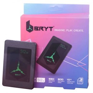 BRYT-512- GB SOLID STATE DRIVE SSD,Black,500 MBs Write,500 MBs Read, Light Weight,  2.5” SATA III 6 GB/s - image 4