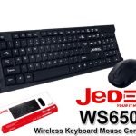 JEDEL WS650 Wireless Keyboard Mouse Combo