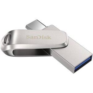 SanDisk 1TB Ultra Dual Drive Luxe USB-C Flash Drive 150MB/S  Silver - image 2