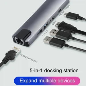 5 IN 1 TYPE C HUB - image 4