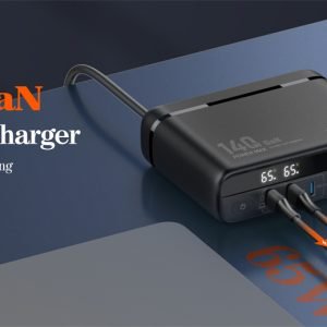 LDNIO A6140C 140W Gan 6 Port USB +Type C PD Desktop Fast Charger With LED Display - image 4