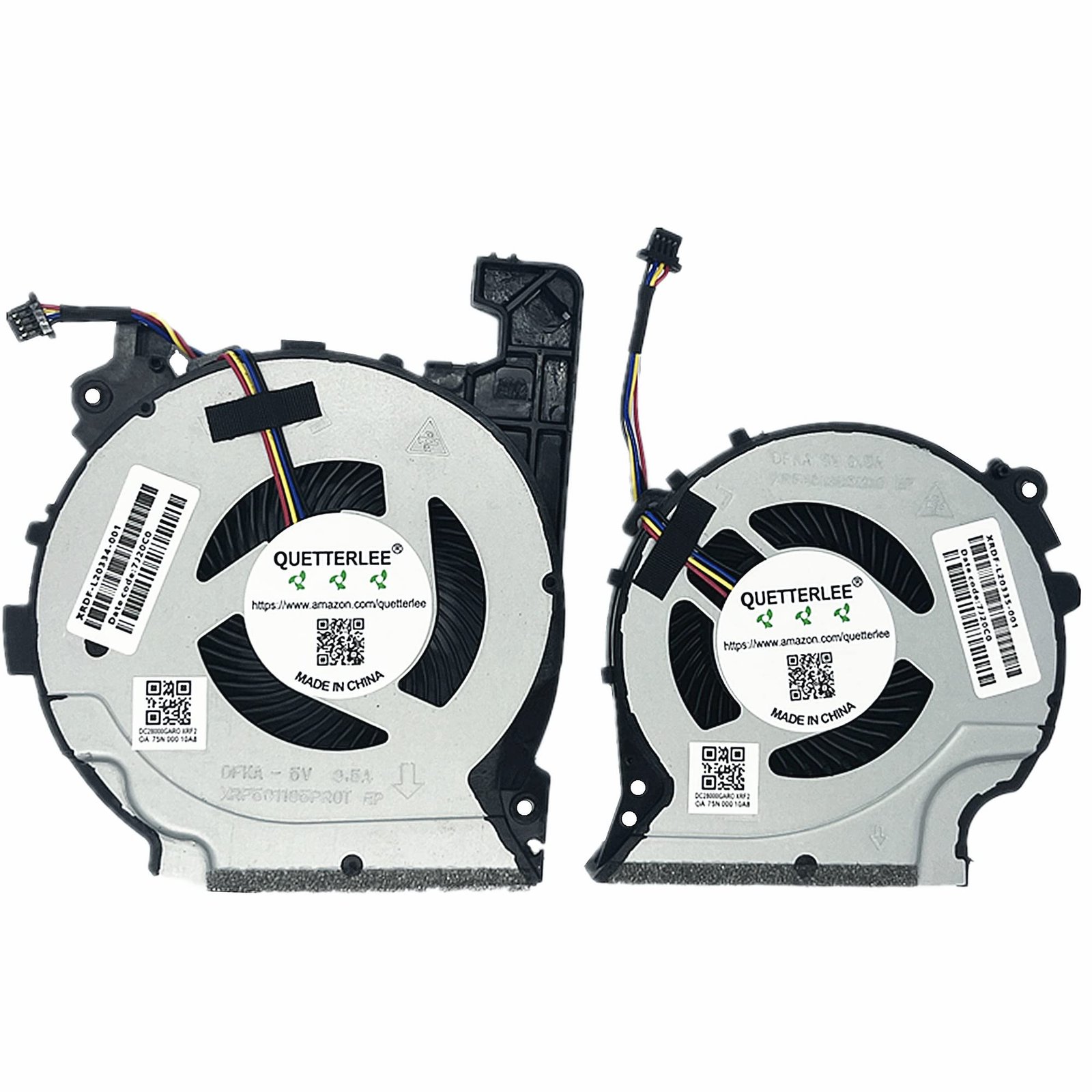 HP Pavilion Gaming CPU + GPU Fan Set – 15-CX / 15-CN | ITOnline.pk