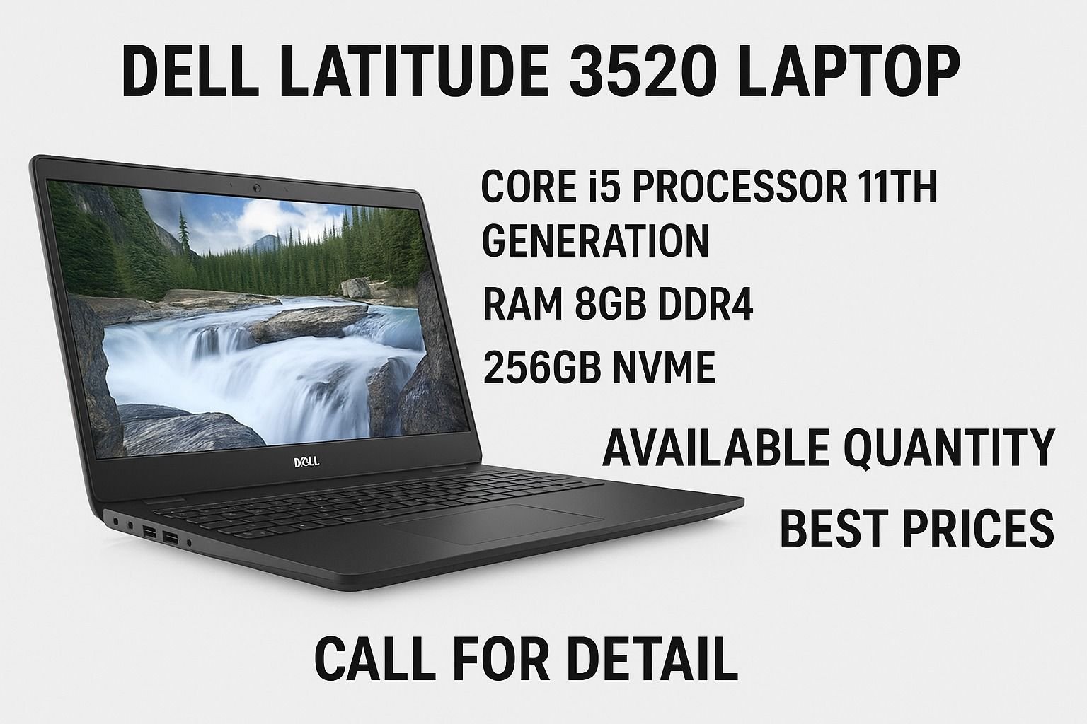DELL LATITUDE 3520 LAPTOP
