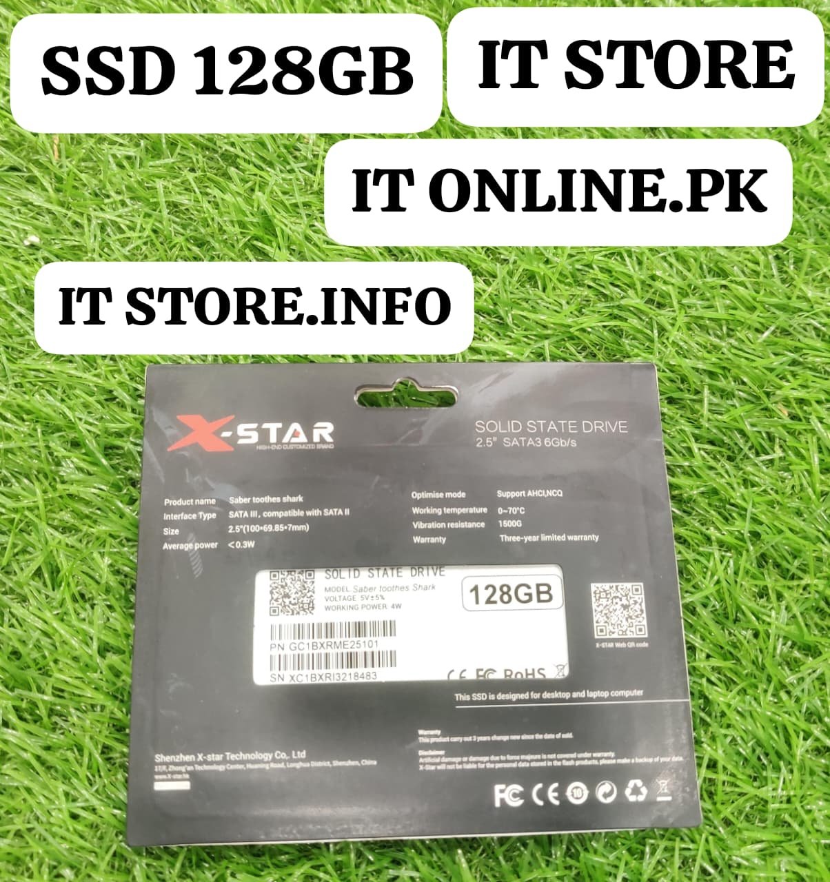 128GB SSD X STAR
