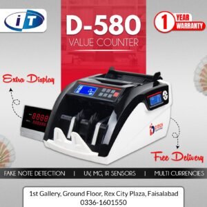 D-580 CASH COUNTING MECHINE