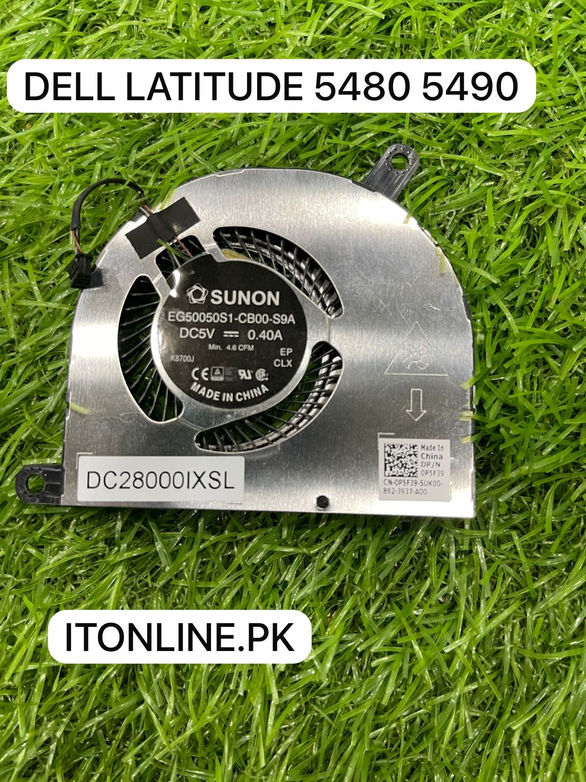 Original Dell Latitude 5480 5490 CPU Cooling Fan SUNON EG50050S1-CB00-S9A