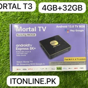 MORTAL T3 4GB RAM 32GB STORAGE s