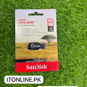 SanDisk Ultra Shift 64GB USB Drive / Pen Drive High Speed Storage Price in Pakistan I.T. STORE Faisalabad