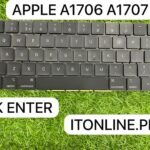MacBook Pro 2016 2017 UK Layout Keyboard Black