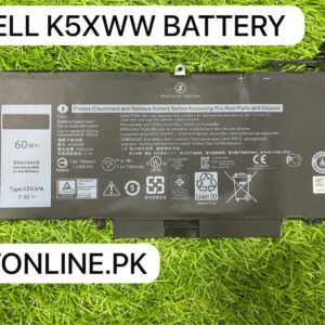 Dell Latitude 5289 7389 7390 2-in-1 Battery K5XWW Price in Pakistan I.T. STORE