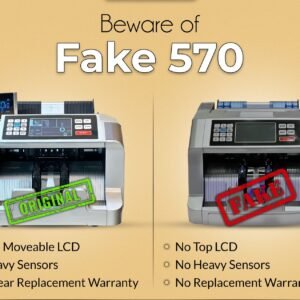 💸 D-570 Mix Value Cash Counter with Fake Note Detection | Free Delivery Pakistan | I.T. STORE 🚀 blue - image 3