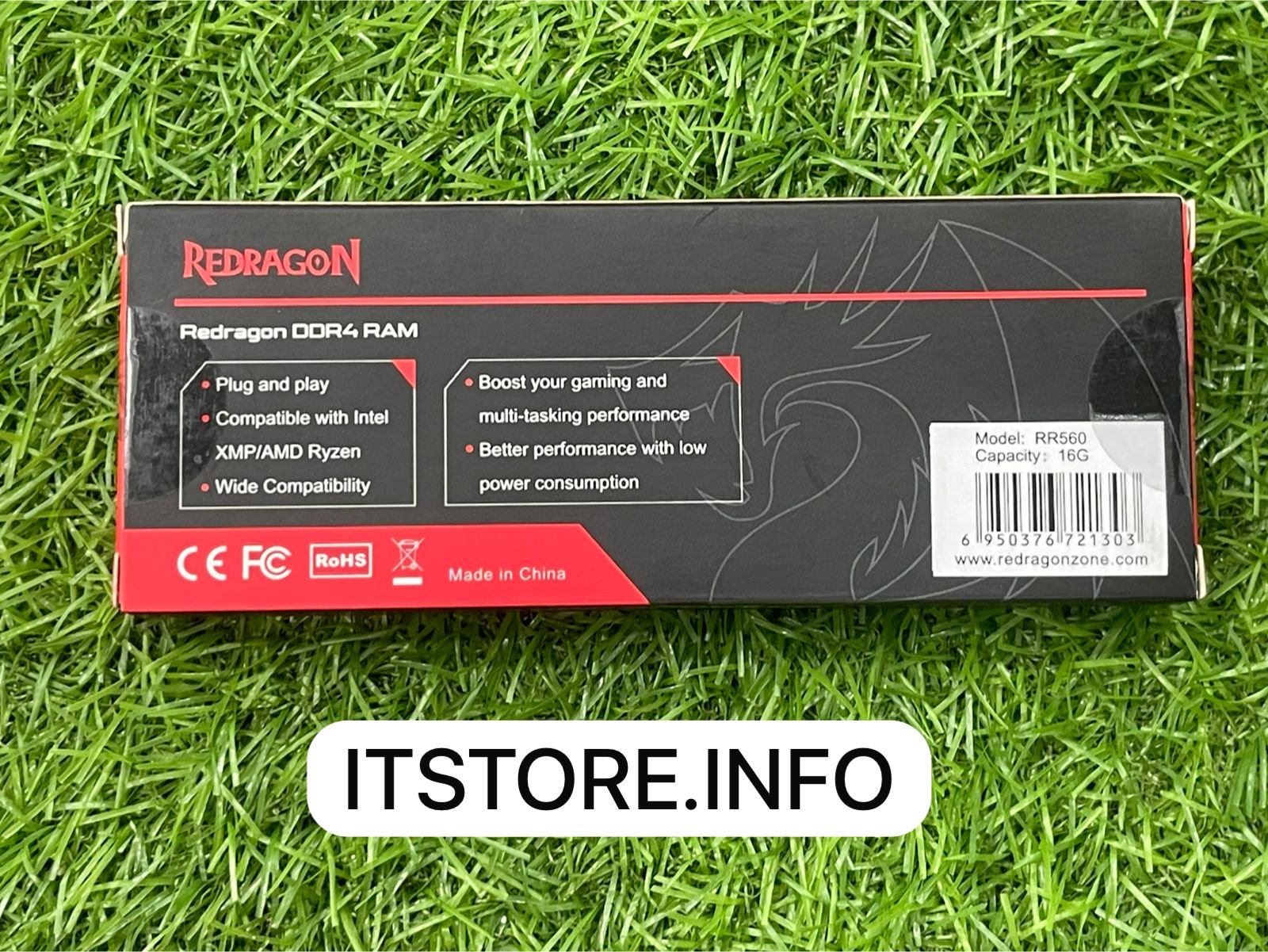 Best Desktop RAM for Gaming and Rendering Redragon 16GB Pakistan