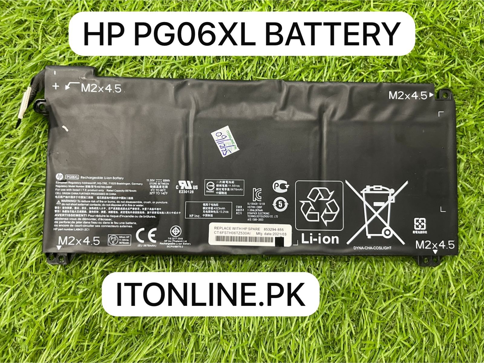 HP PG06XL Battery Price in Pakistan I.T. STORE