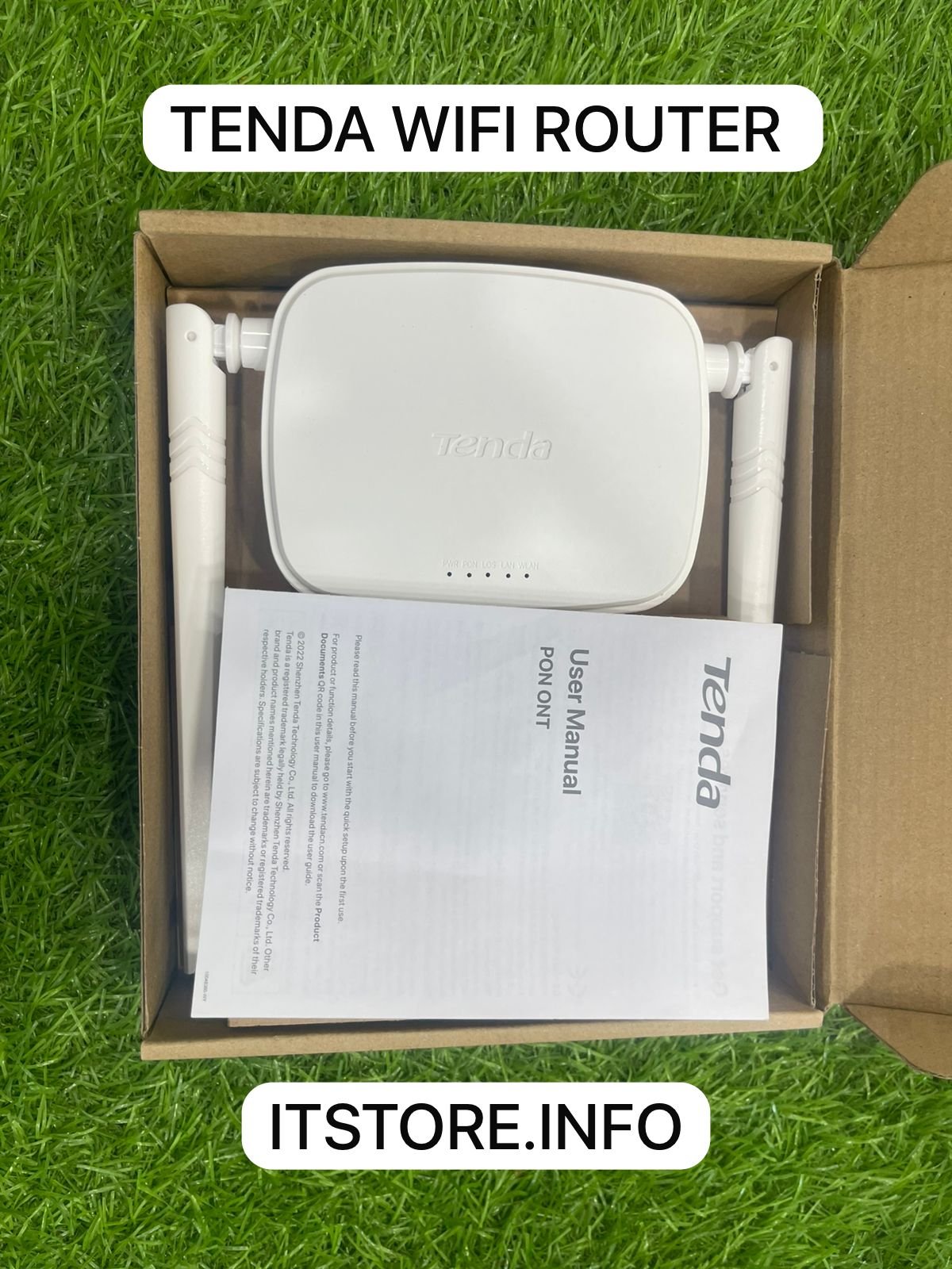 Original Tenda HG3 Fiber Router with Double Antenna Faisalabad