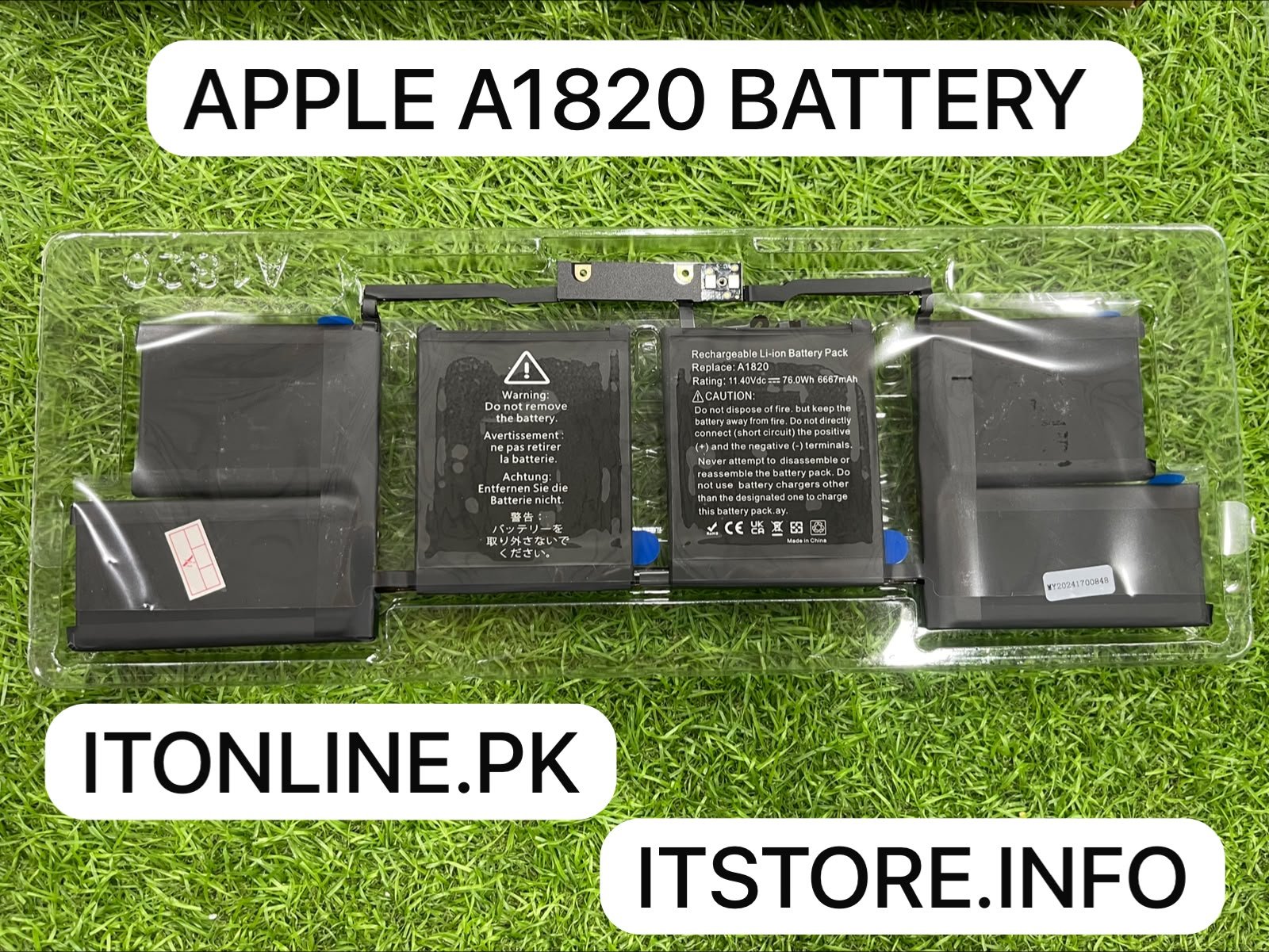 Original Apple MacBook Pro 15-inch A1707 Battery A1820 Price in Pakistan IT STORE
