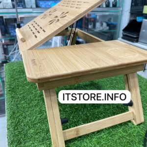Wooden Bamboo Laptop Desk Table Price in Pakistan | I.T. STORE - image 2