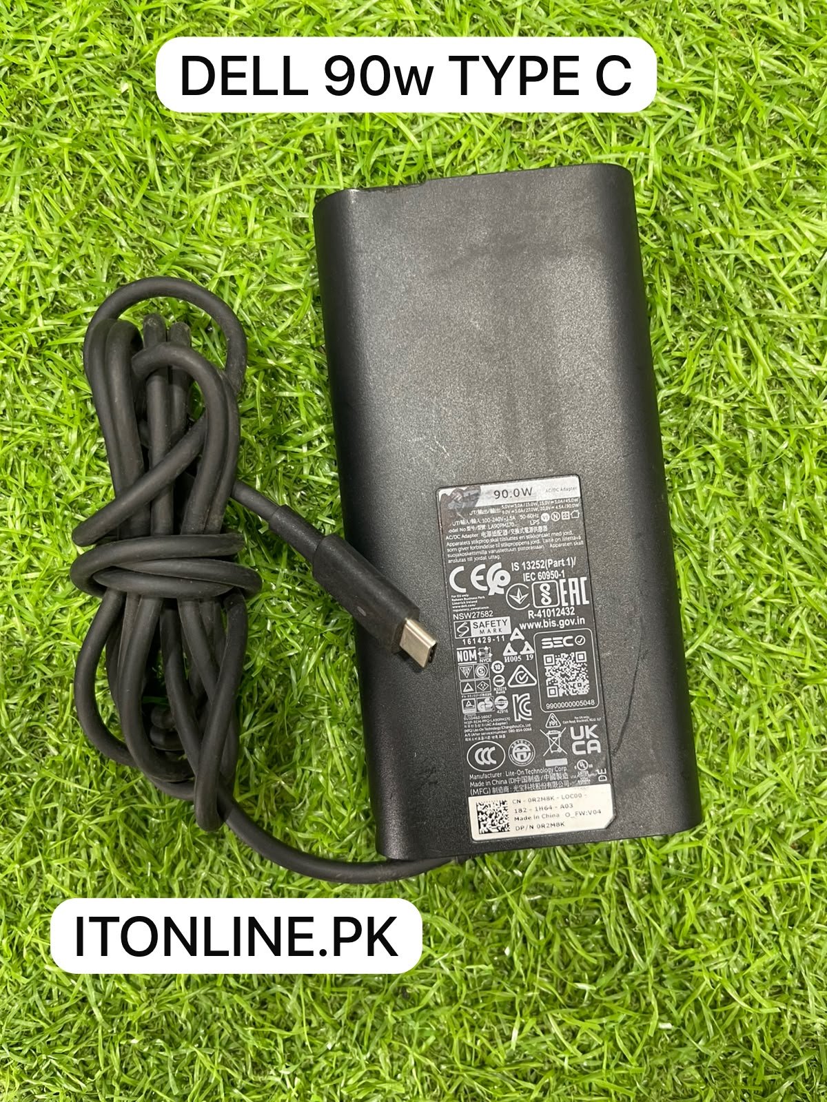 original-dell-90w-type-c-adapter-front-view