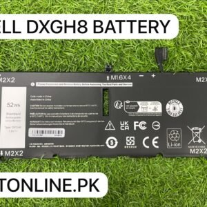 dell-dxgh8-original-laptop-battery-front-view