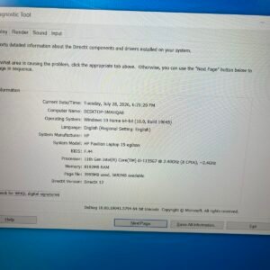 HP Pavilion 15-eg0xxx Core i5 11th Gen 8GB RAM 256GB SSD - image 2