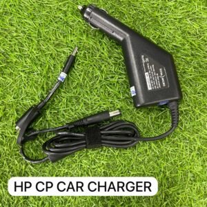 HP 90W Car Laptop Charger 19V 4.74A with Blue TiP - image 2