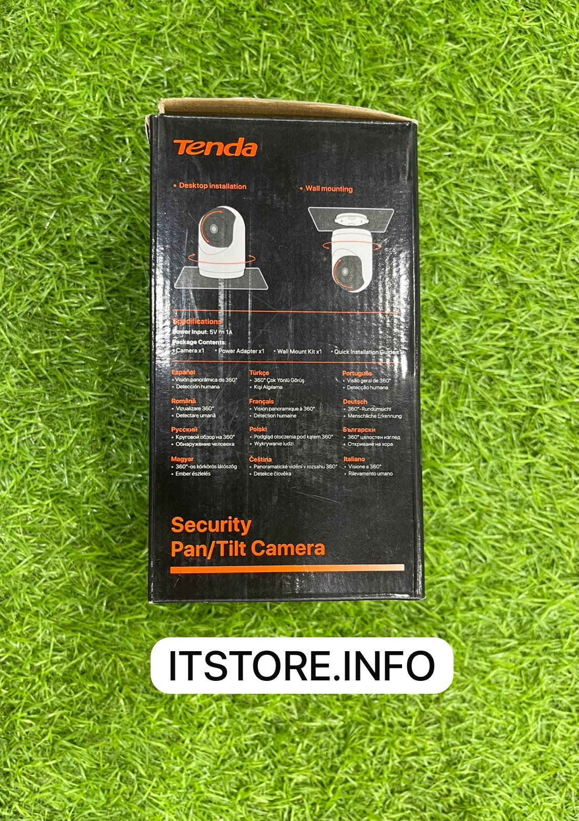 Tenda CP3 Smart Security Camera 360 Degree View Specs Rex City I.T. STORE