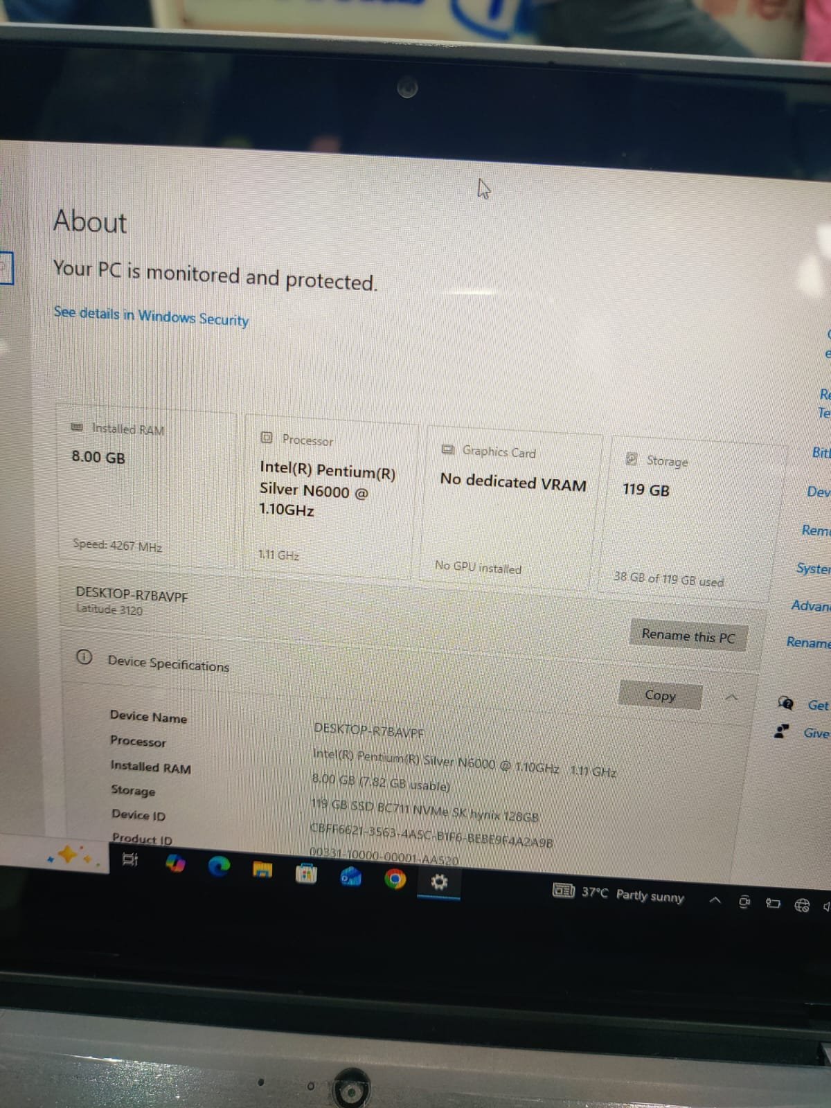 Dell Latitude 3120 2-in-1 Convertible Touchscreen Laptop - Image 7
