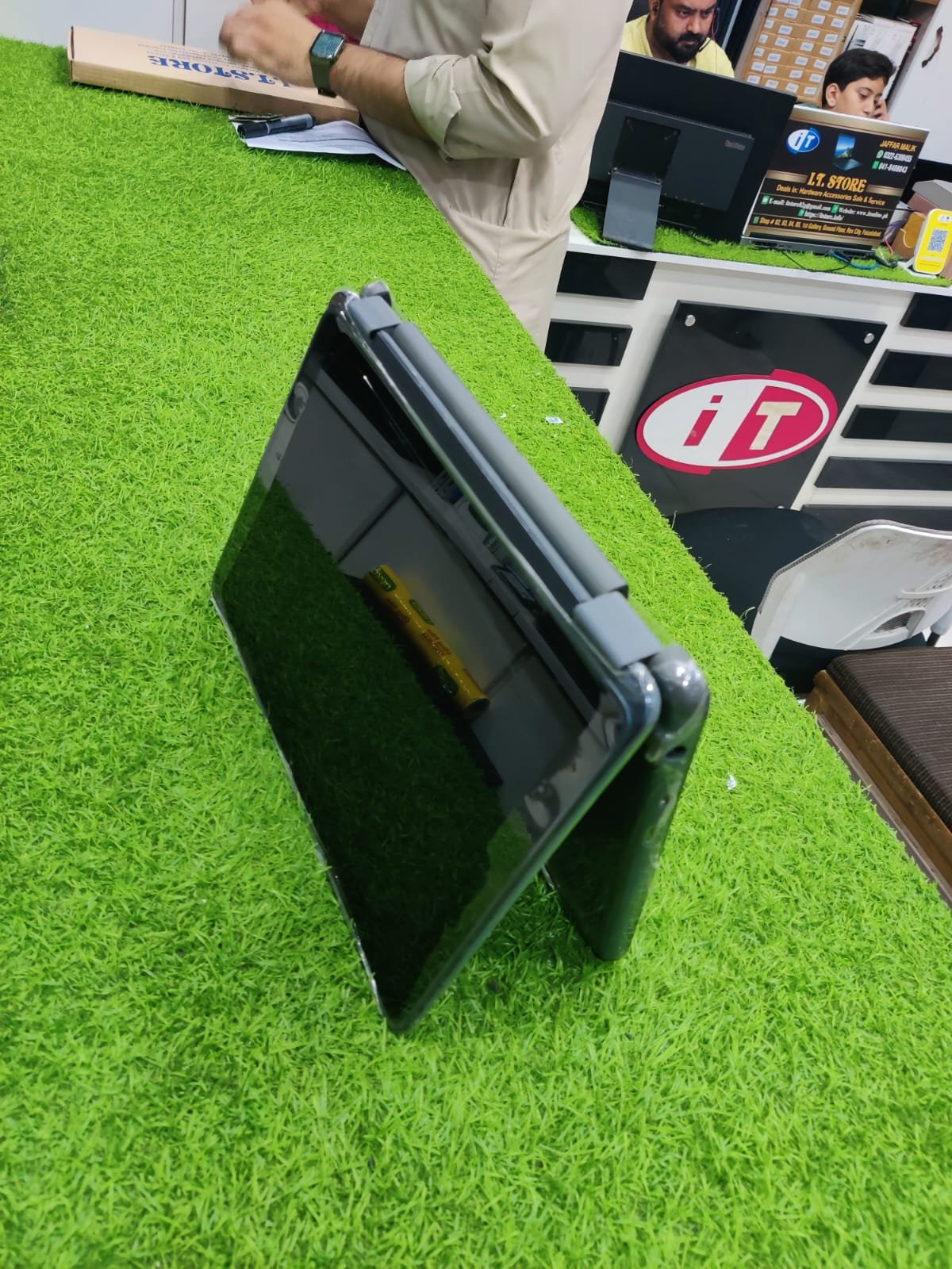 dell latitude 3120 convertible laptop front keyboard and touch display rexcity faisalabad