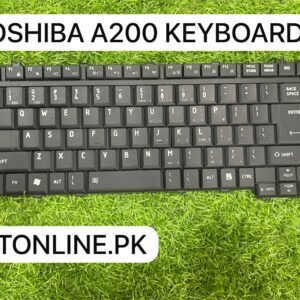 toshiba satellite a200 replacement keyboard black keycaps layout front view itonline pk