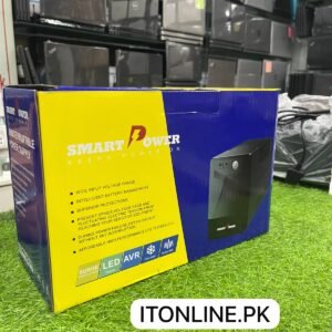 smart power spu 650 650va 390w ups rear view dual sockets itonline pk