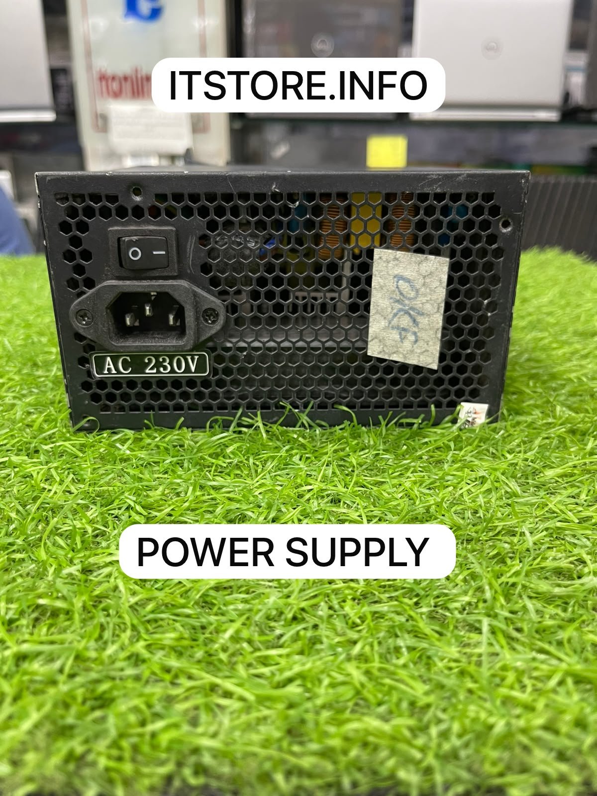 aone bit 800w psu ac 230v power switch rear honeycomb grill view itstore info