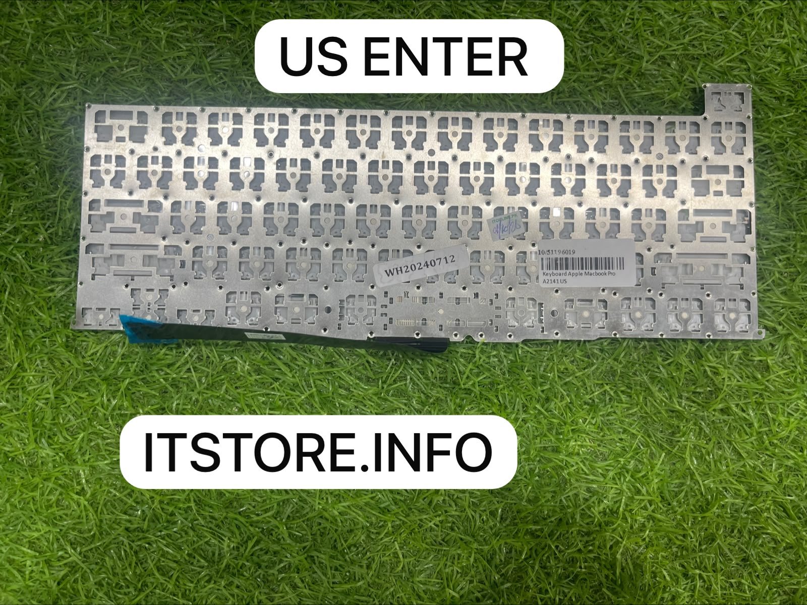 apple macbook pro 16 a2141 replacement keyboard us layout front keycaps view itonline pk