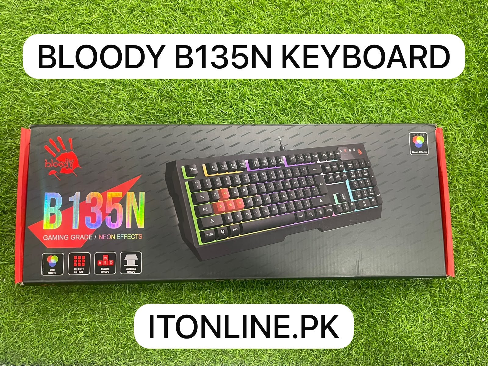 bloody b135n keyboard specs anti ghosting and 1ms response features itstore info
