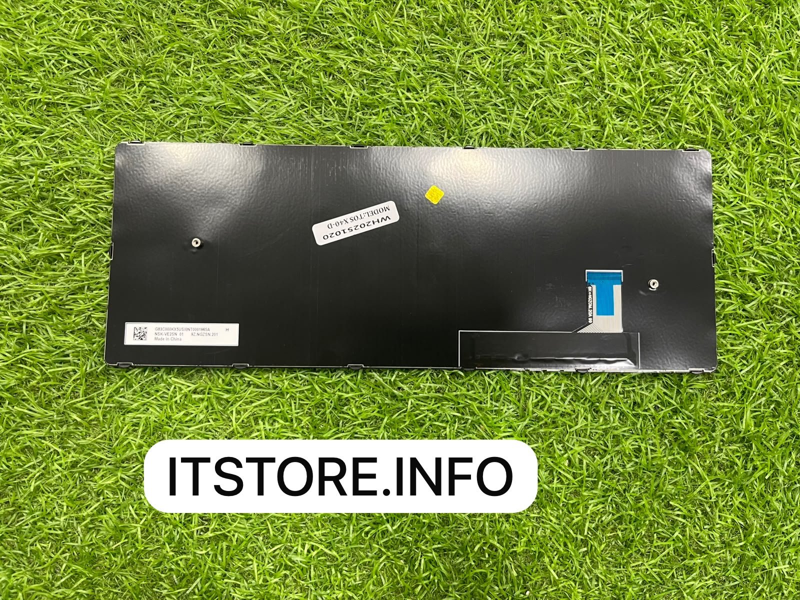 toshiba x40 e laptop keyboard back side ribbon cable view itstore info