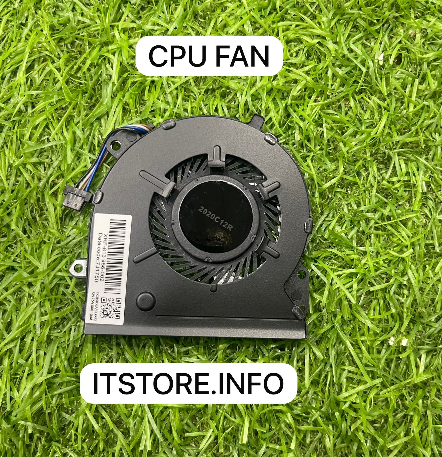 hp pavilion 15 cs 15 cw cpu cooling fan front metal view itonline pk