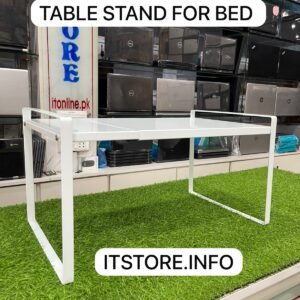 adjustable expandable metal laptop table stand top view white itonline pk[cite: 32]